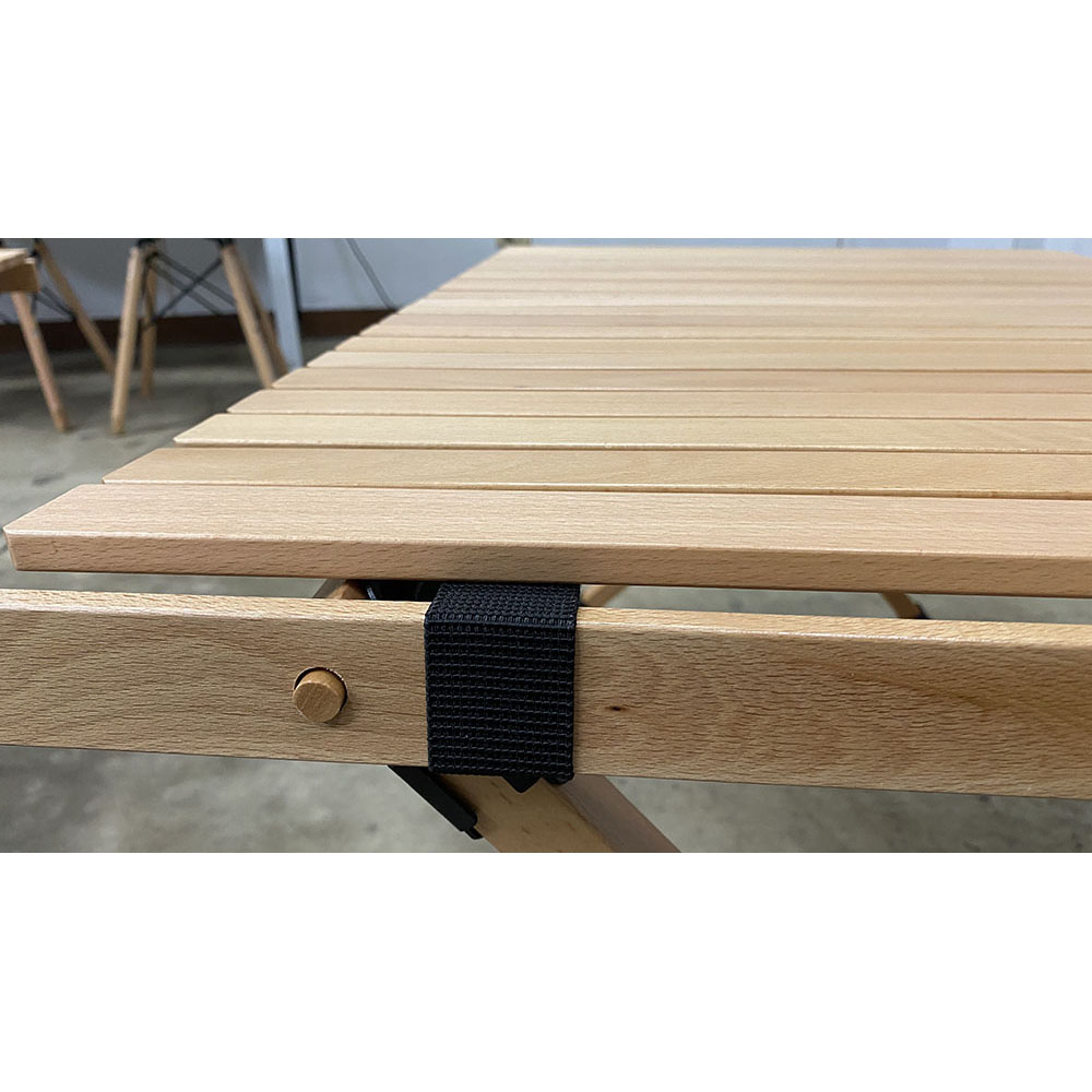櫸木蛋捲桌-細節展示